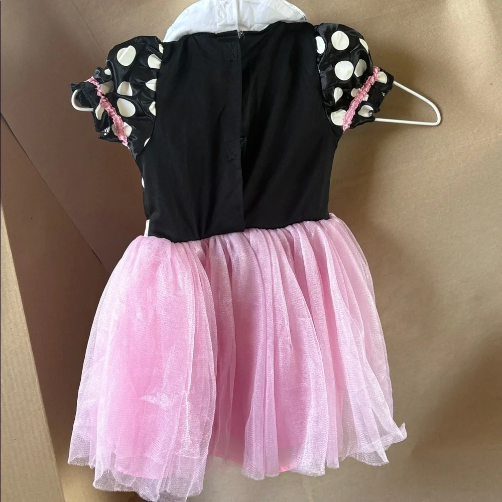 Disney Baby Pink Minnie Mouse Dress - Picture 5 of 8